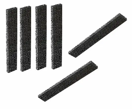 RVC foam (50x8x5 mm, 110 PPI) (Customization also provide)